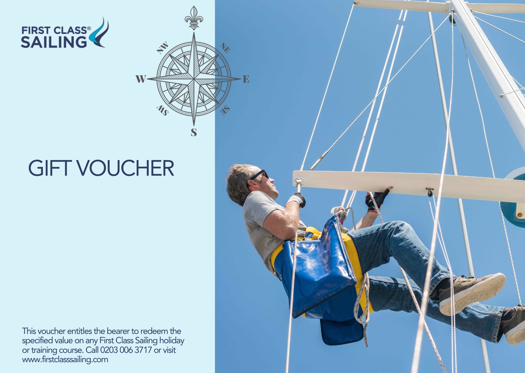 Yacht Rigging and Rope Splicing Voucher