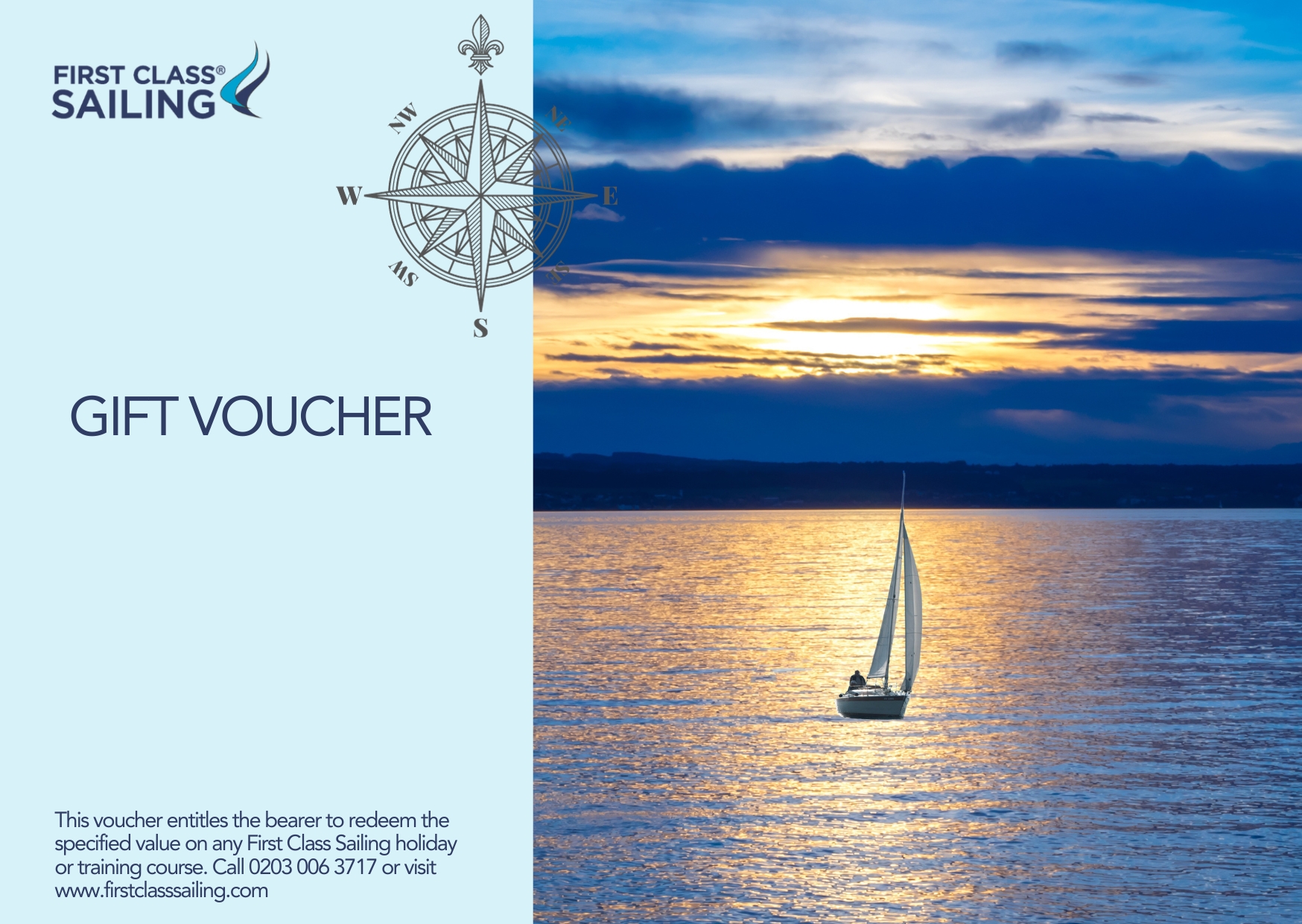 Night Sailing Voucher